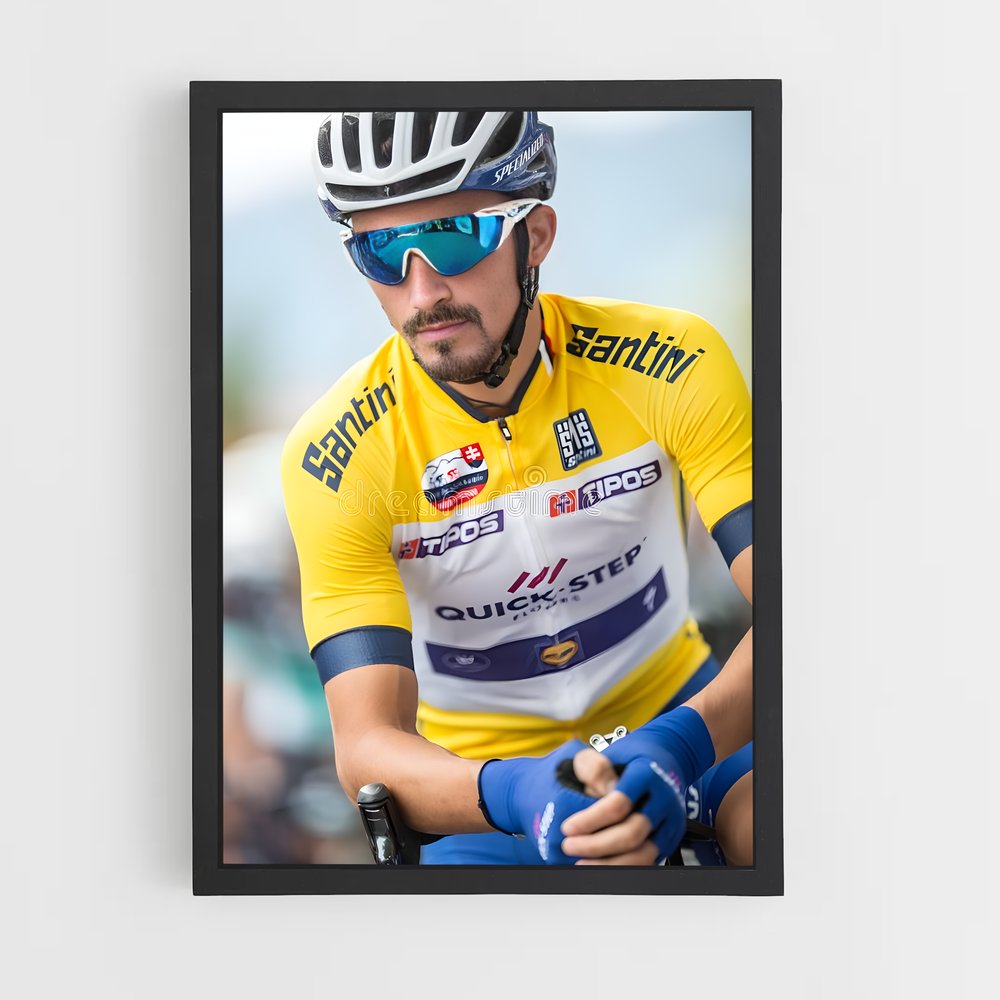Poster Julian de alaphilippe – affiche Cyclisme (vue 2)